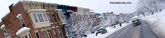 snowstorm aftermath in albany
